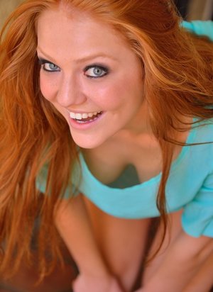 Office threesome with spicy redheads Alex Tanner & Dani Jensen